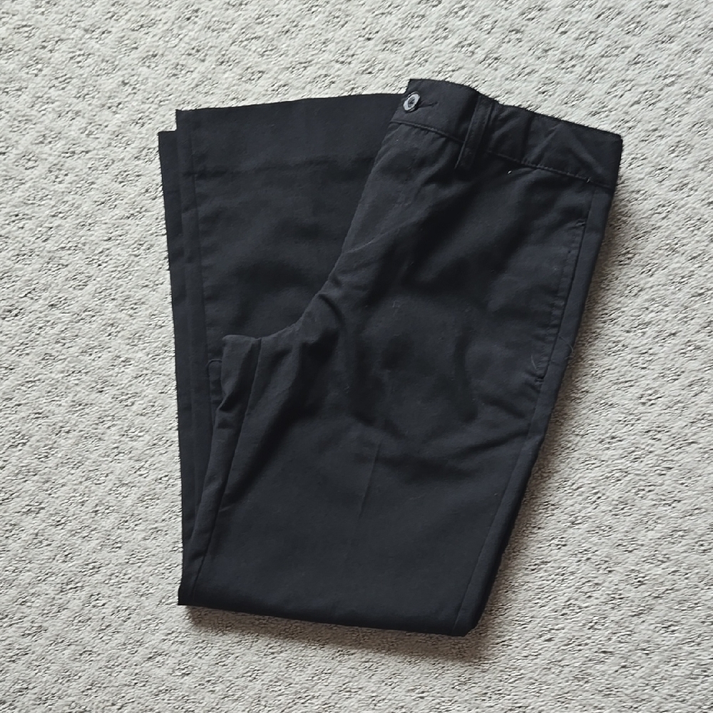 Cat & Jack Black Formal Slim-Fit Trousers
